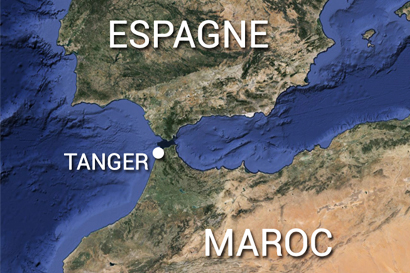 Carte Tanger